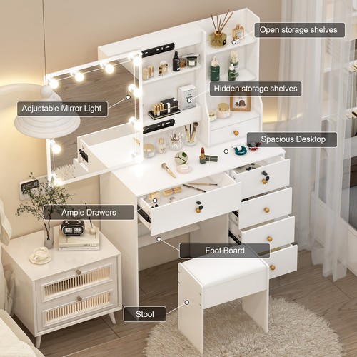 Scrivania trucco vanity - scrivania,